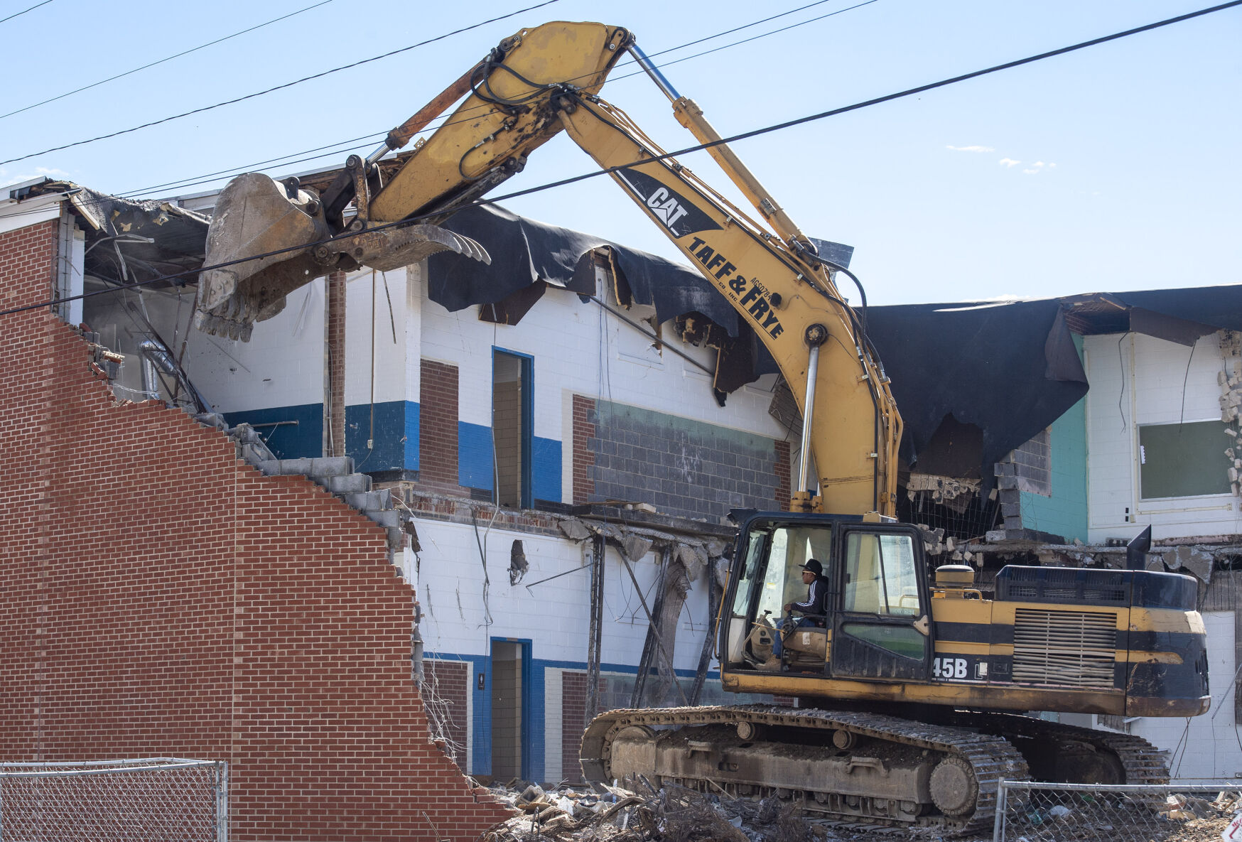 Vance Middle School Demolition 02